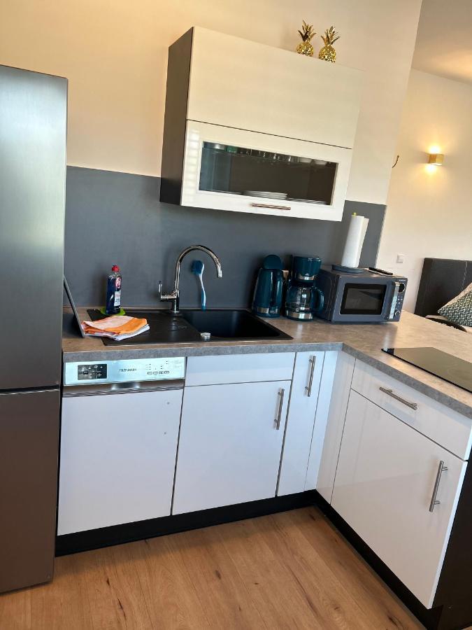 Apartment Im Sand Bad Schönborn Esterno foto